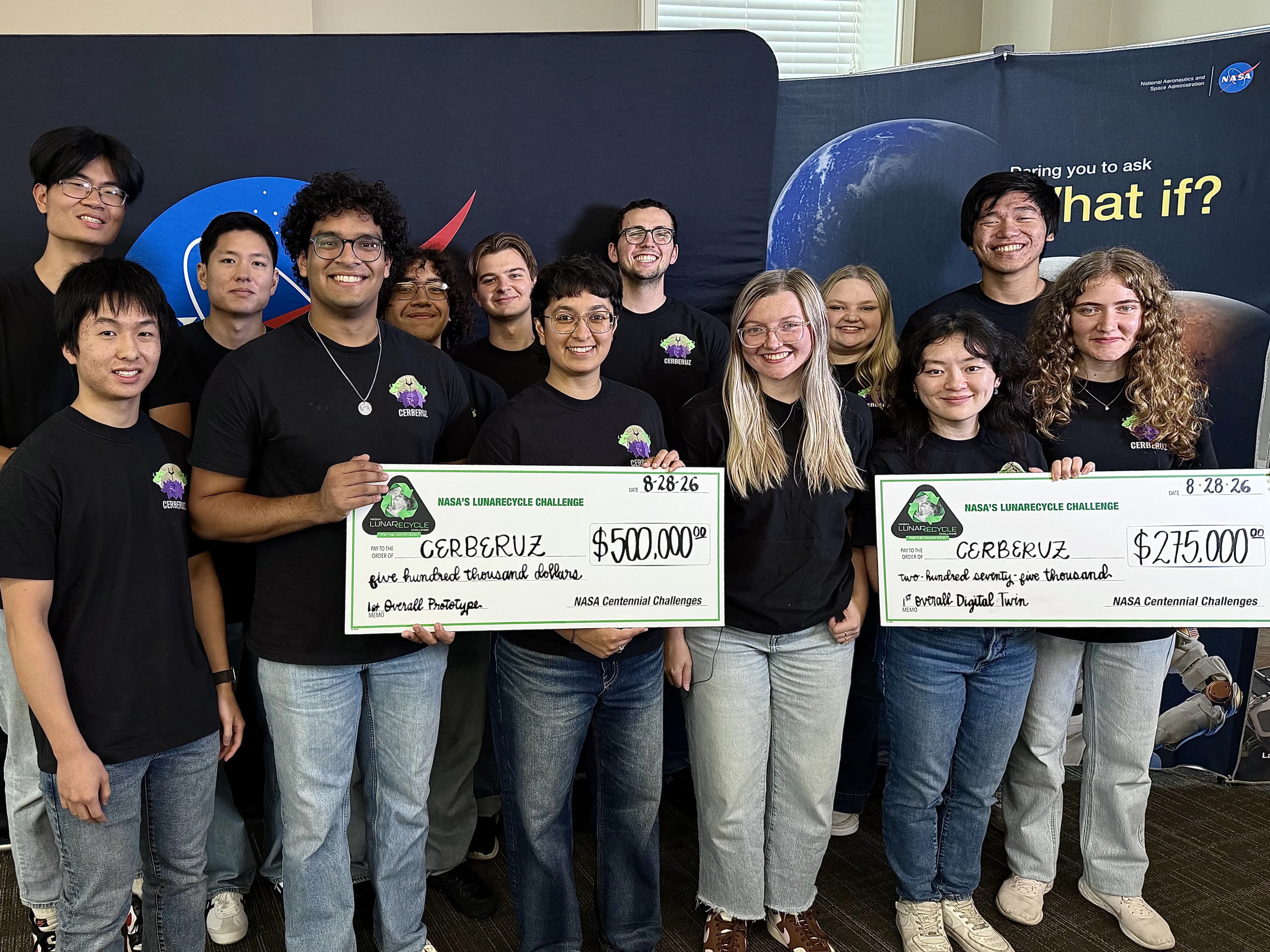 NASA Awards First Prize in Phase 2 of Agency’s LunaRecycle Challenge